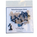 Säkerhetsögon för amigurumi – flera storlekar