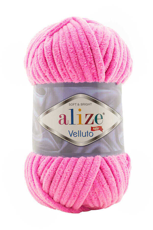 Alize Velluto – lyxigt mjukt chenillegarn med sammetskänsla