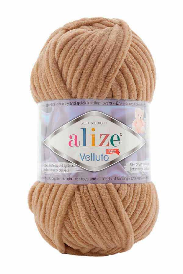 Alize Velluto – lyxigt mjukt chenillegarn med sammetskänsla