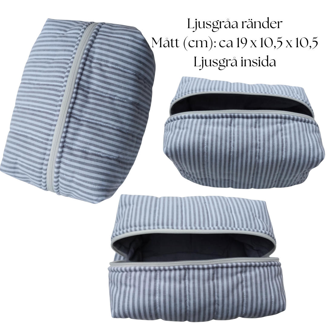 Necessärer - randiga UTFÖRSÄLJNING