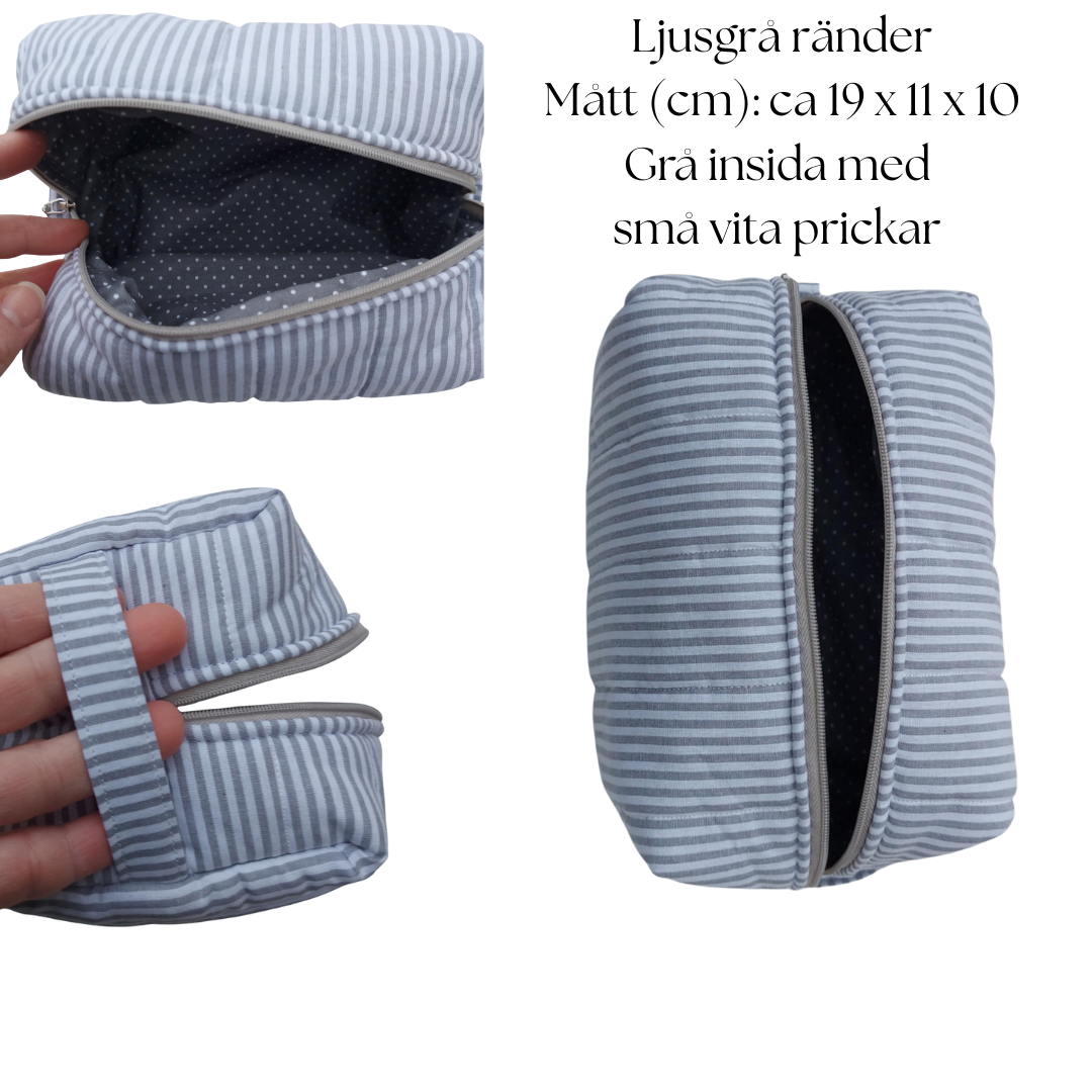 Necessärer - randiga UTFÖRSÄLJNING