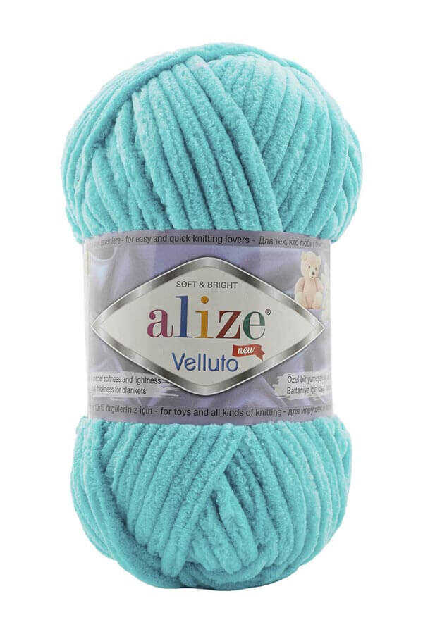 Alize Velluto – lyxigt mjukt chenillegarn med sammetskänsla