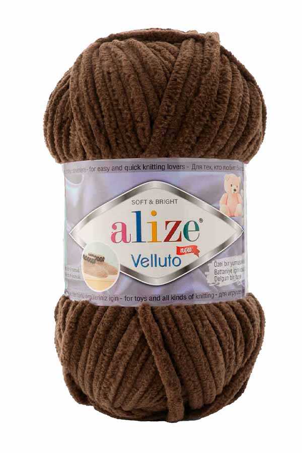 Alize Velluto – lyxigt mjukt chenillegarn med sammetskänsla