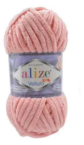 Alize Velluto – lyxigt mjukt chenillegarn med sammetskänsla