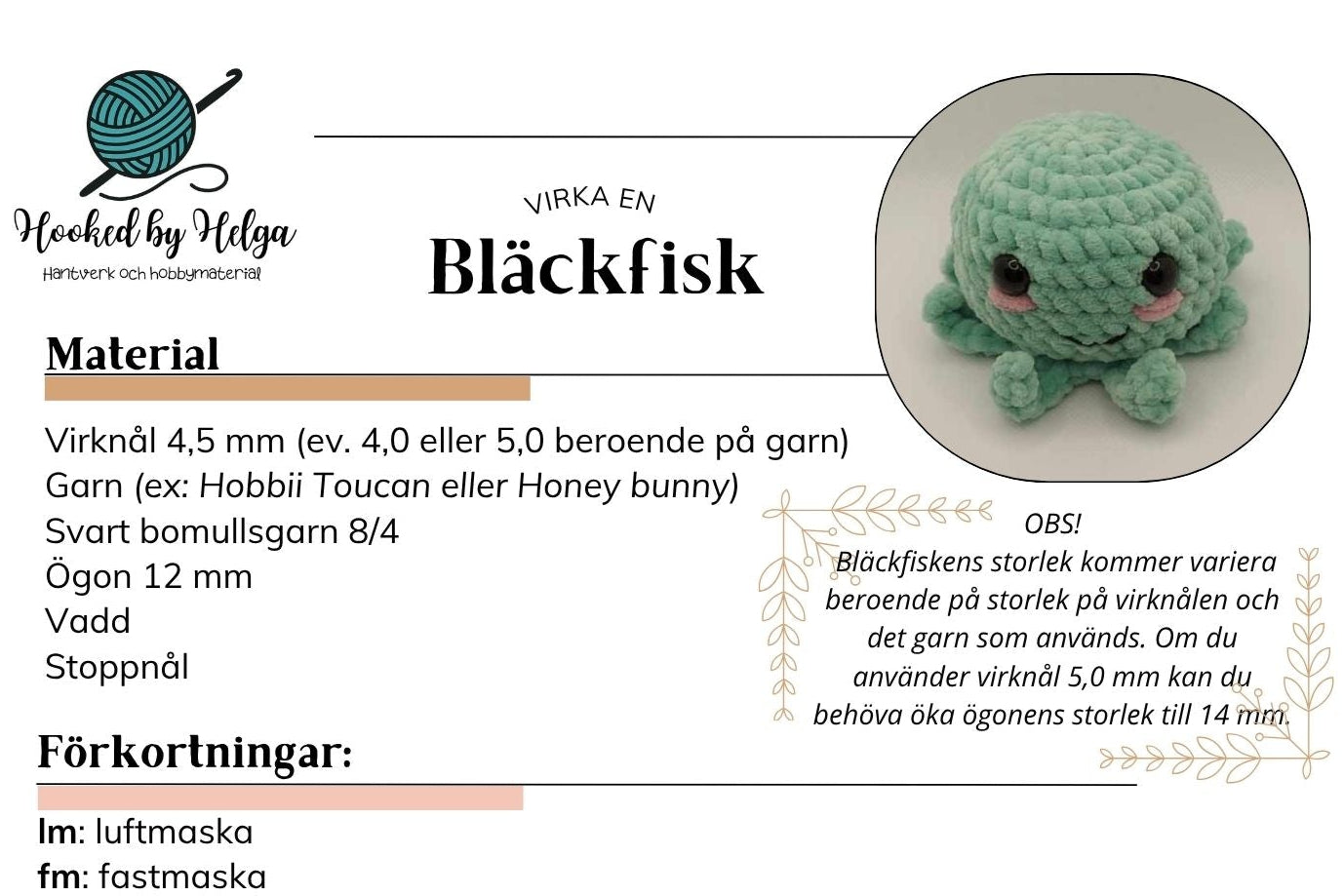 Bläckfisk (mönster)