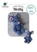 DIY-kit "Virka musen Molly"