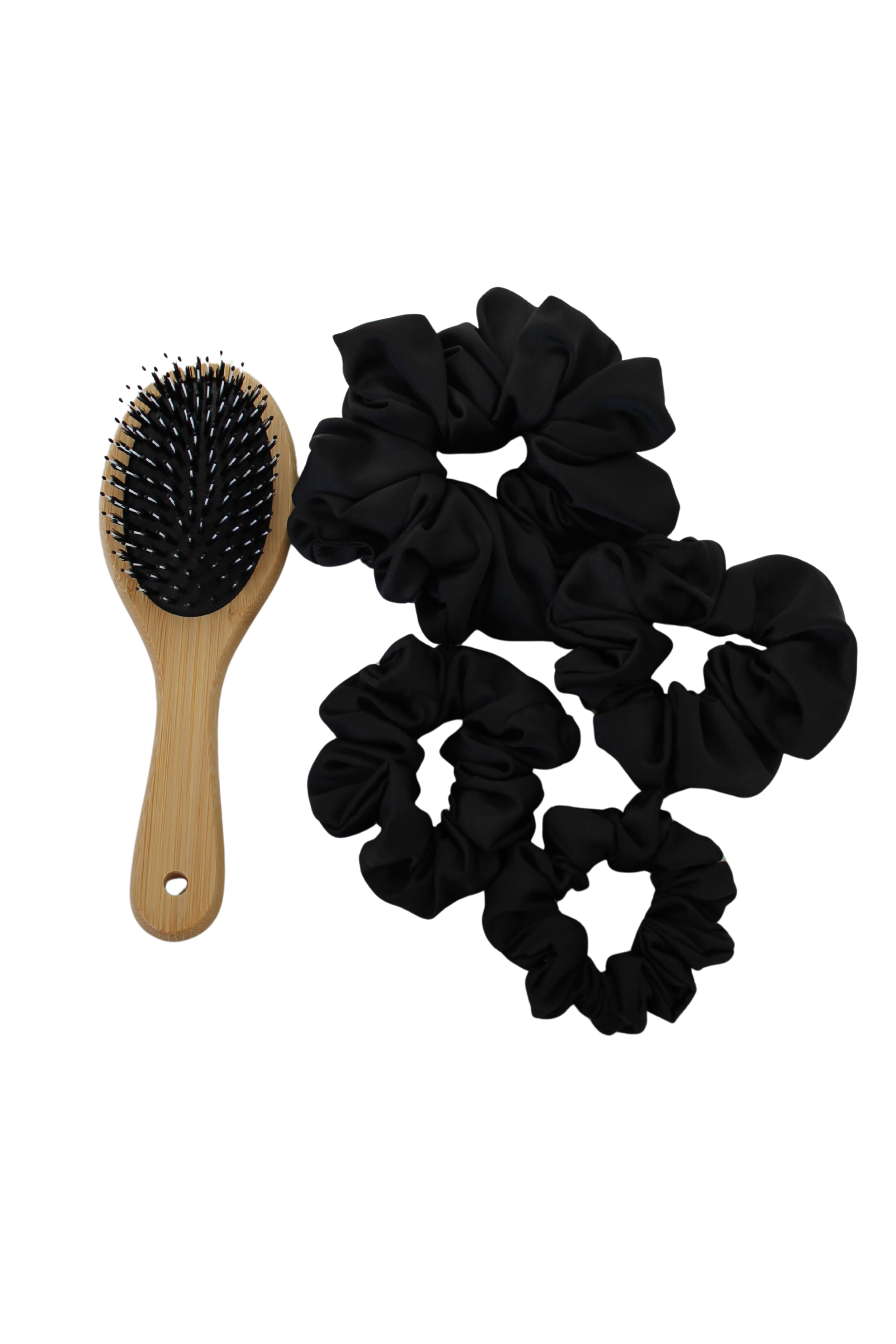 Midnatt - svart satin