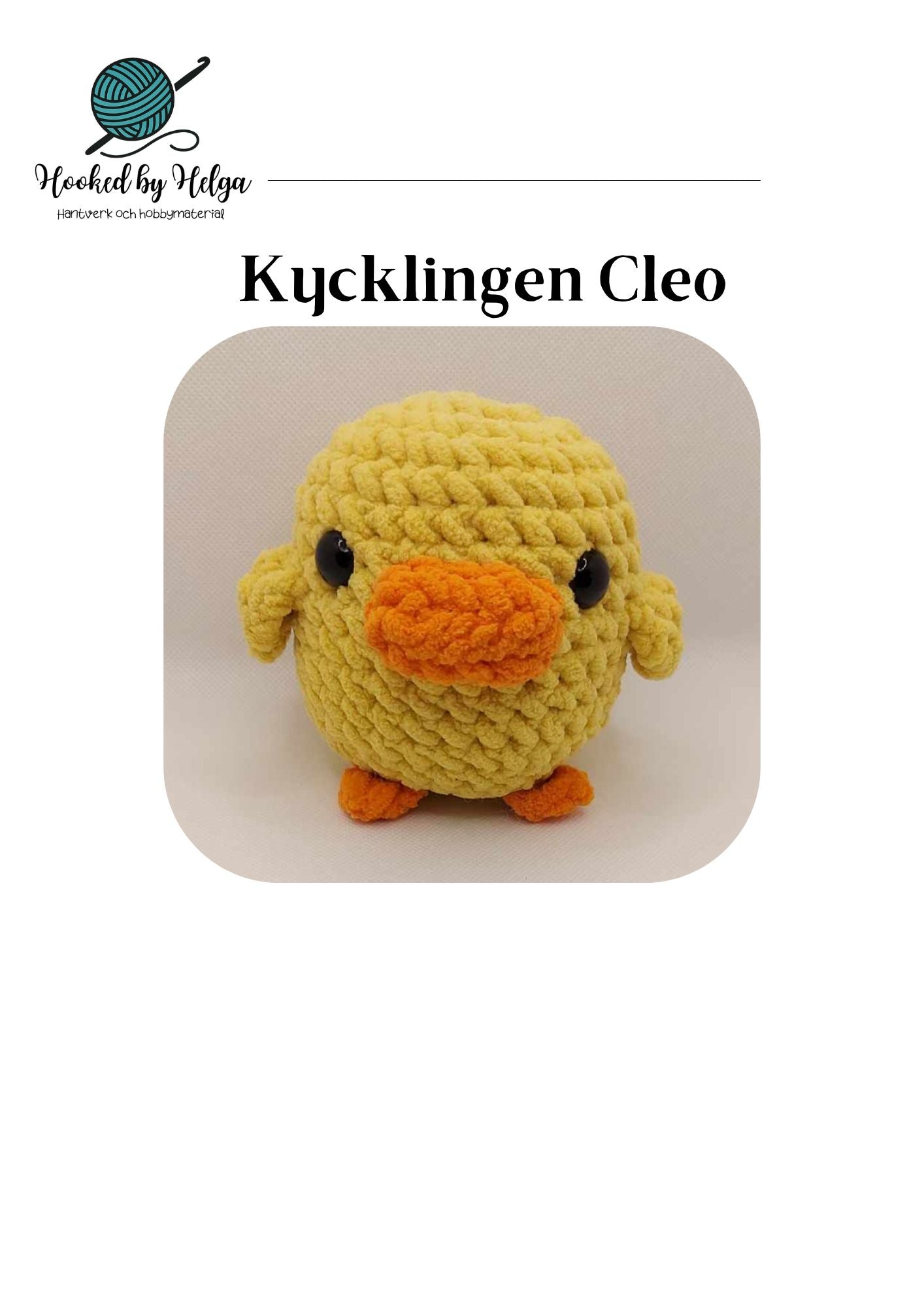 Kycklingen Cleo (mönster)