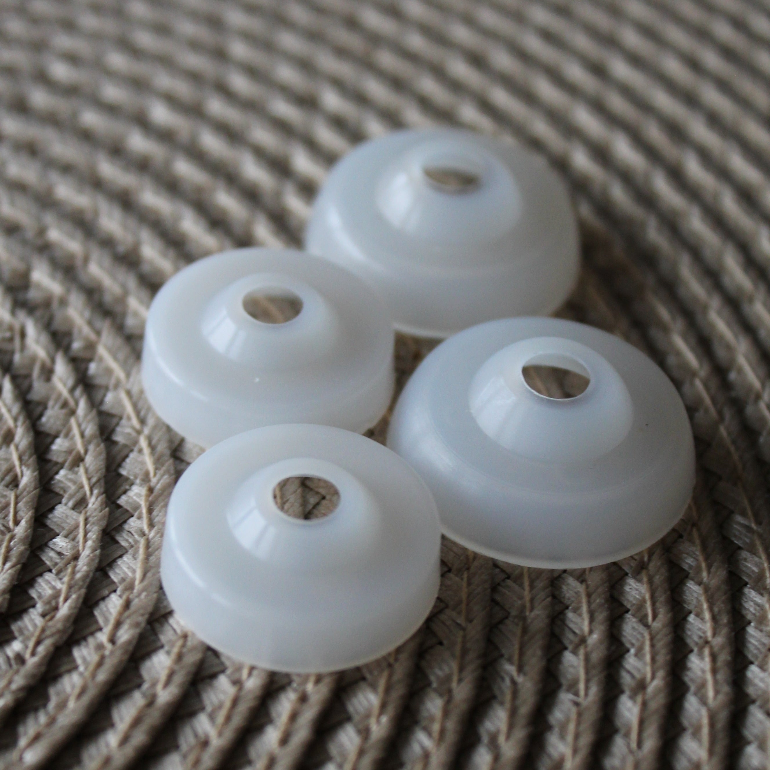 Glittriga säkerhetsögon 20 mm  (sinker eyes) - 1 par (2 st)