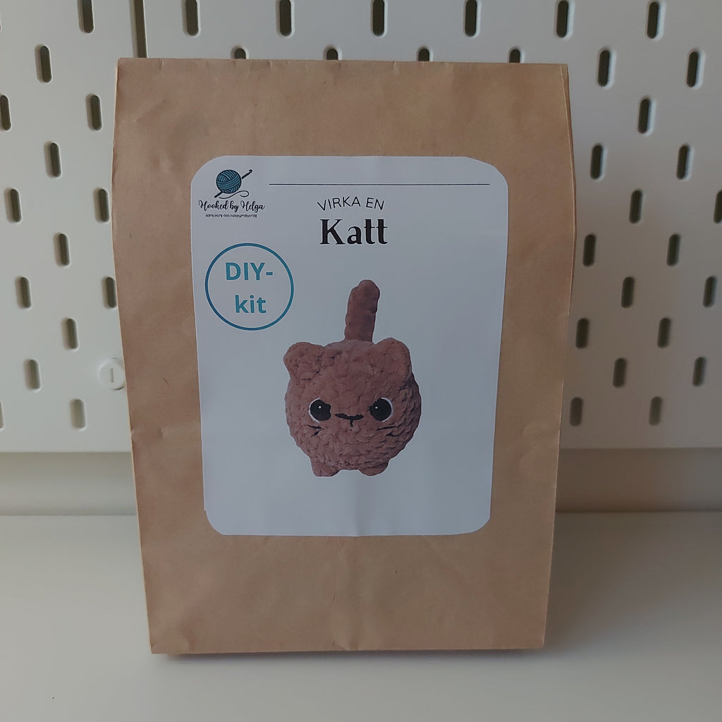 DIY-kit "Virka en katt"