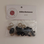 Säkerhetsnos till virkade gosedjur